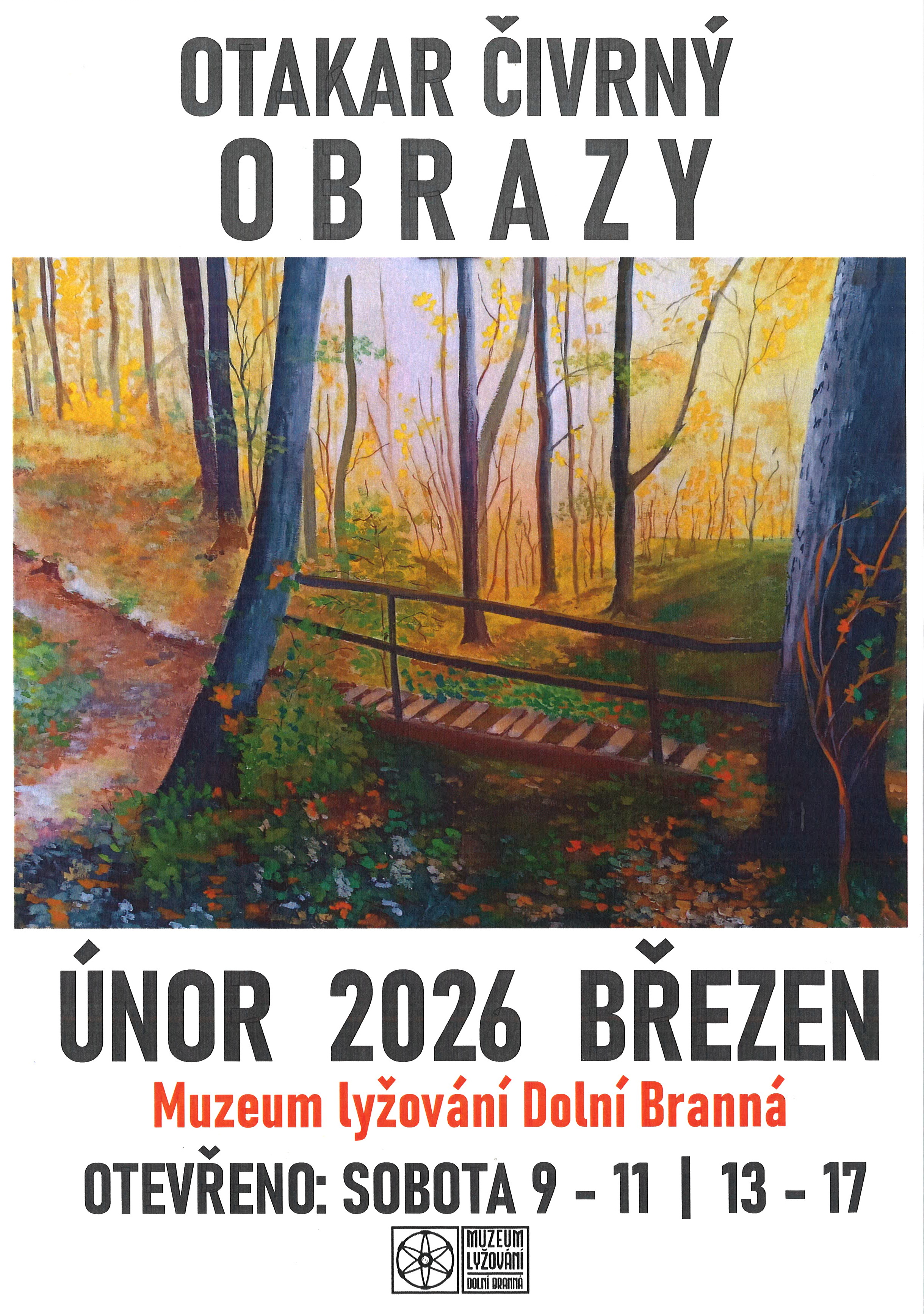 Výstava obrazů - Otakar Čivrný