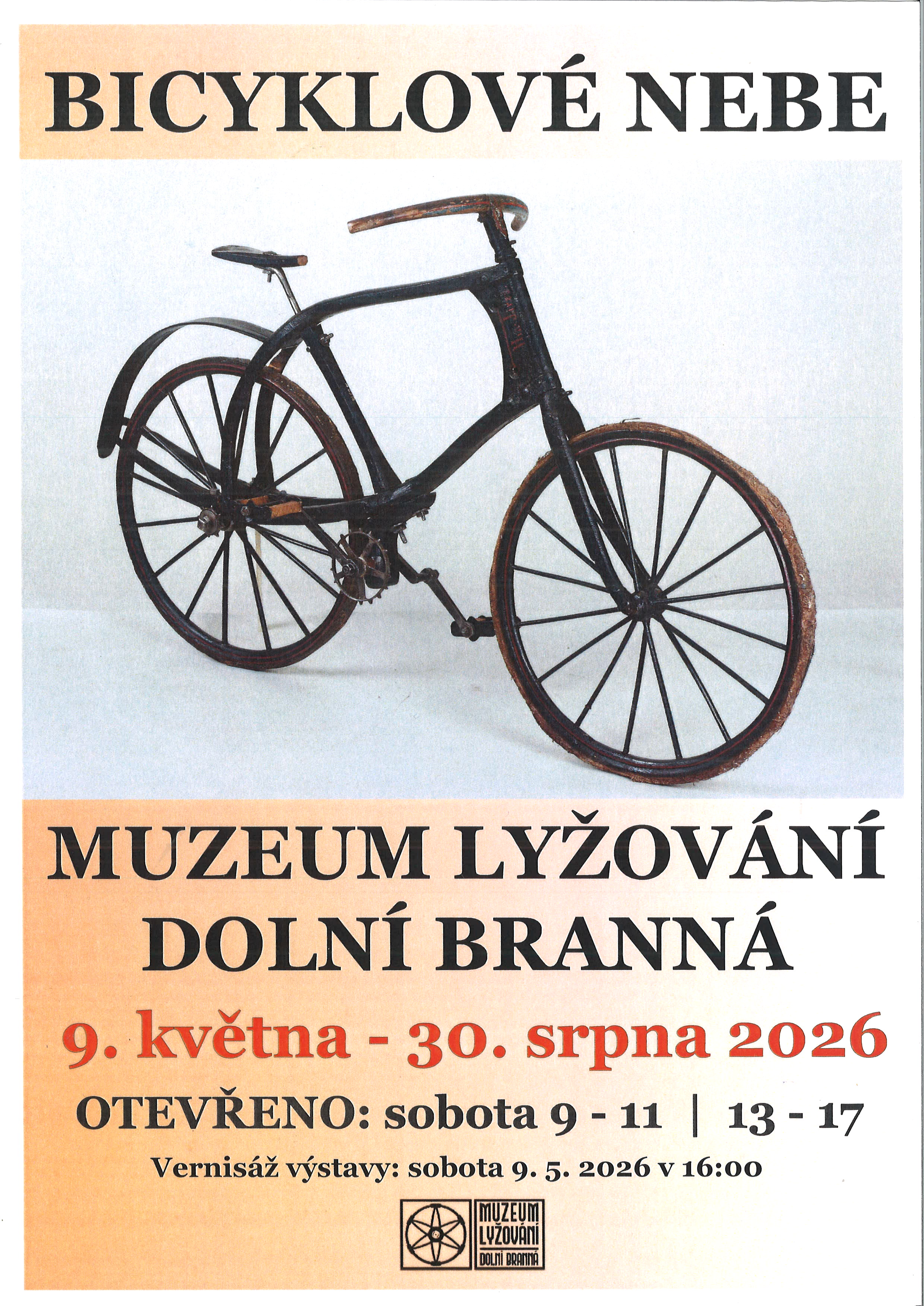 Výstava Bicyklové nebe 9. 5. - 30. 8. 2026
