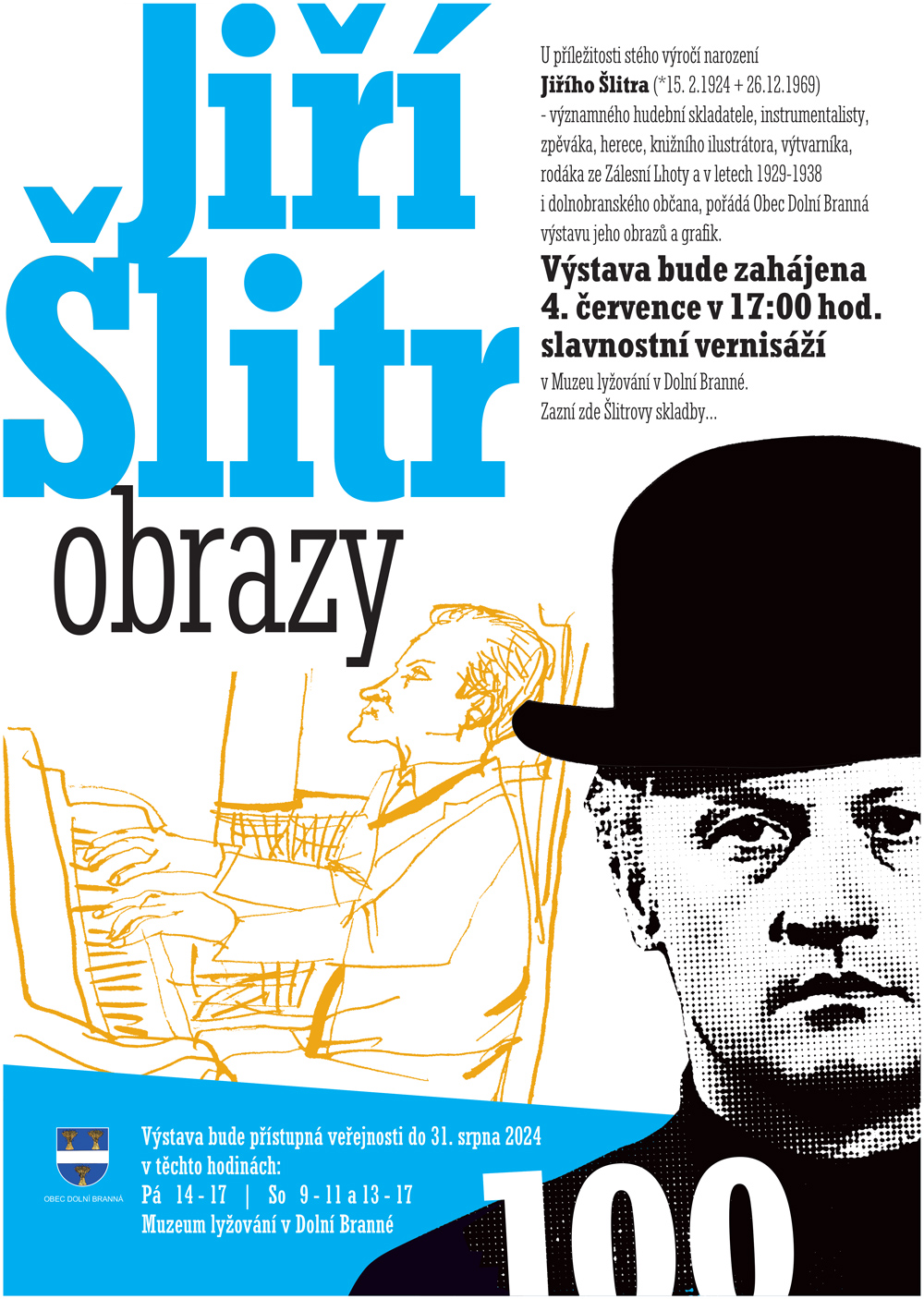 Jiří Šlitr - výstava obrazů